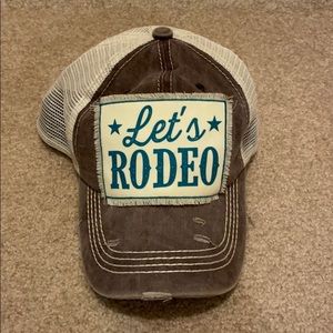 Rodeo ball cap!